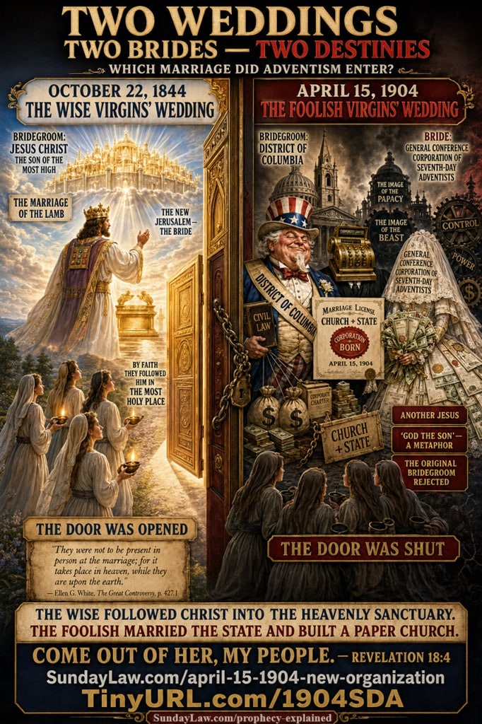 April 15, 1904 incorporation record of the General Conference Corporation of Seventh-day Adventists